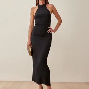 Reformation Filippa Dress Black Size 2